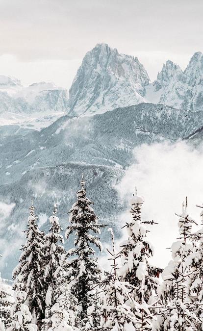 Die Dolomiten im Winter